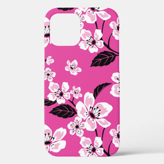 COQUES Case-Mate iPhone CHERRY BLOSSOM - SAKURA (ROSE) (Verso)