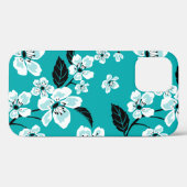 COQUES Case-Mate iPhone CHERRY BLOSSOM - SAKURA (TURQUOISE) (Verso (horizontal))