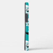COQUES Case-Mate iPhone CHERRY BLOSSOM - SAKURA (TURQUOISE) (Verso / Droite)