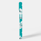 COQUES Case-Mate iPhone CHERRY BLOSSOM - SAKURA (TURQUOISE) (Verso / Gauche)