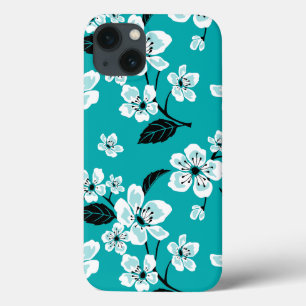 Case-Mate iPhone CASE CHERRY BLOSSOM - SAKURA (TURQUOISE)