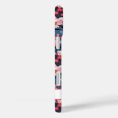 Coques Case-Mate iPhone Cherry Blossoms Japanese Sakura Monogrammed (Verso / Droite)