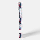 Coques Case-Mate iPhone Cherry Blossoms Japanese Sakura Monogrammed (Verso / Gauche)