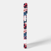 Coques Case-Mate iPhone Cherry Blossoms Japanese Sakura Monogrammed (Verso / Droite)