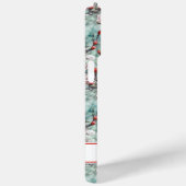 Coques Case-Mate iPhone Cherry Blossoms Sakura Print Monogrammed (Verso / Droite)