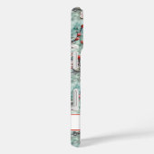 Coques Case-Mate iPhone Cherry Blossoms Sakura Print Monogrammed (Verso / Droite)