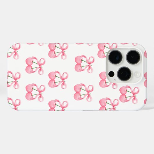 Coques Case-Mate iPhone Cherry iPhone Case (Verso (horizontal))