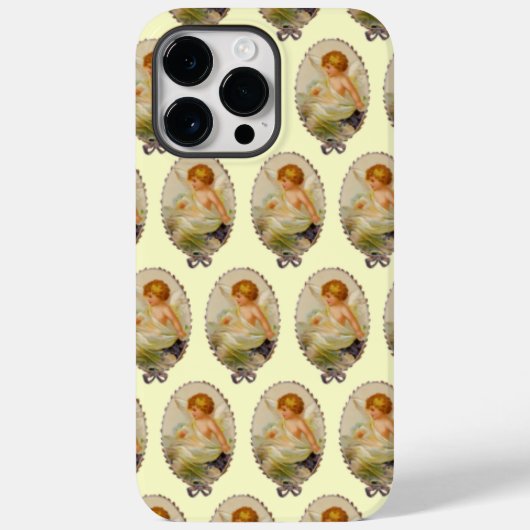 Coques Case-Mate iPhone Cherubs vintages (Verso)