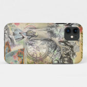 Coques Case-Mate iPhone Cheshire Chat Alice Wonderland Classic (Dos (Horizontal))