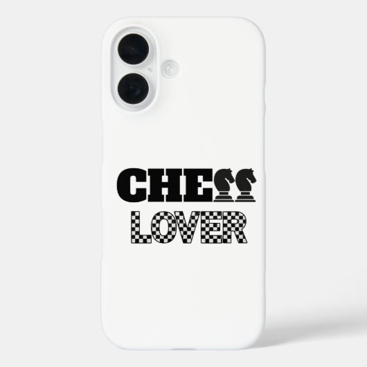 Coques Case-Mate iPhone Chess Lover Black Knights Creative Unique Jeu (Verso)