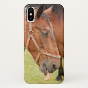 Coque iPhone X Cheval 002