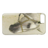 Coques Case-Mate iPhone Cheval andalou grise (Dos (Horizontal))