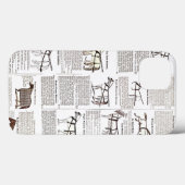 Coques Case-Mate iPhone Cheval Antique Publicité Journal Art (Verso (horizontal))