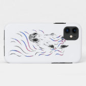 Coques Case-Mate iPhone Cheval arabe élégant (Dos (Horizontal))