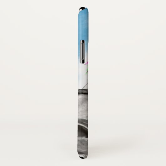 Coques Case-Mate iPhone Cheval blanc (Dos/Droite)