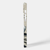 Coques Case-Mate iPhone Cheval blanc avec arbre de noël (Verso / Gauche)