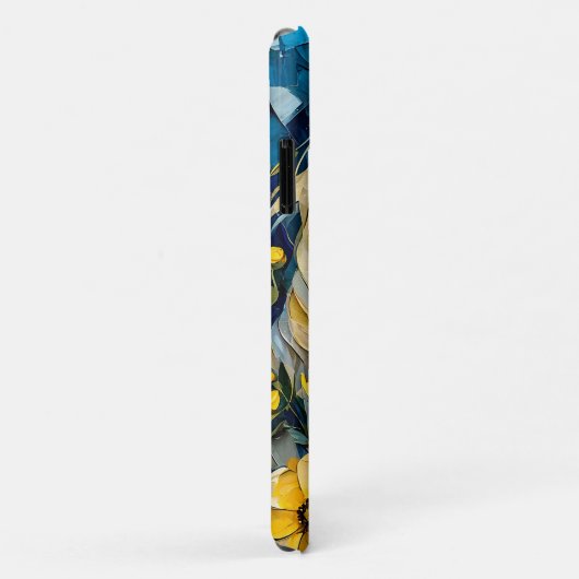 Coques Case-Mate iPhone Cheval blanc et fleurs (Dos/Droite)