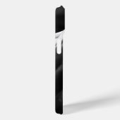 Coques Case-Mate iPhone Cheval blanc noir (Verso / Droite)