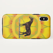 Coques Case-Mate iPhone Cheval Brown (Dos (Horizontal))