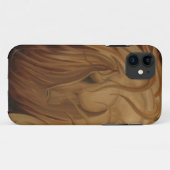 Coques Case-Mate iPhone Cheval classique ébouriffé par le vent (Dos (Horizontal))