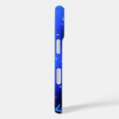 Coques Case-Mate iPhone Cheval Courant Dans La Nuit Bleue étoilée (Verso / Droite)