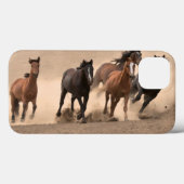 Coques Case-Mate iPhone Cheval dans l'automne II (Verso (horizontal))