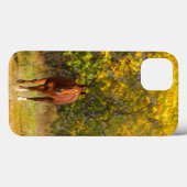 Coques Case-Mate iPhone Cheval d'automne (Verso (horizontal))