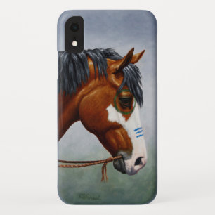 Case-Mate iPhone Case Cheval de guerre Pinto de la baie amérindienne