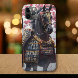 Case-Mate iPhone Case Cheval de guerre Samurai aux fleurs de cerisiers