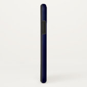 Coques Case-Mate iPhone Cheval de mer de glace cristal sur Arrière - plan  (Dos/Droite)