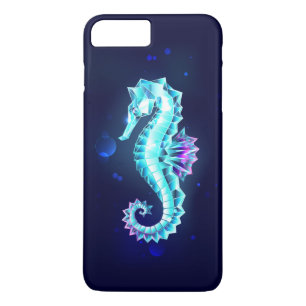 Case-Mate iPhone Case Cheval de mer de glace cristal sur Arrière - plan
