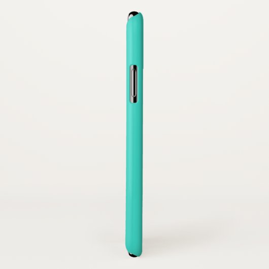 Coques Case-Mate iPhone Cheval de mer Turquoise 2 (Dos/Droite)