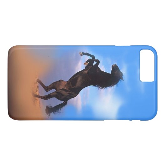 Coques Case-Mate iPhone Cheval d'élevage (Dos (Horizontal))