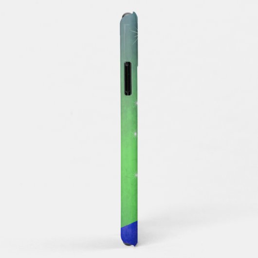 Coques Case-Mate iPhone Cheval d'élevage pourpre V (étoiles) (Dos/Droite)