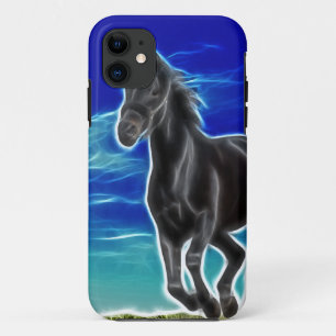 Etui iPhone Case-Mate Cheval d'étalon noir