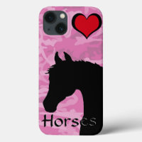 Cheval du Coeur (camo rose)