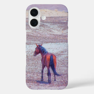 Coques iPhone 16 Cheval du désert P8640