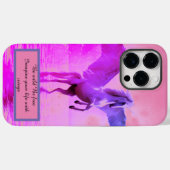 Coques Case-Mate iPhone Cheval du Pegasus Unicorn (Verso (horizontal))