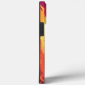 Coques Case-Mate iPhone Cheval En Course Sur Le Terrain Art Abstrait Cheva (Verso / Droite)