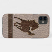 Coques Case-Mate iPhone Cheval en cuir doux (Dos (Horizontal))