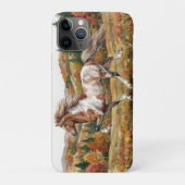 Coques Case-Mate iPhone Cheval islandais Freya en forêt automnale (Dos)