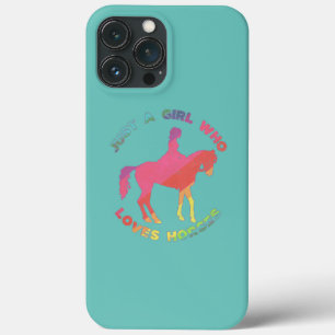 Case-Mate iPhone Case Cheval Juste Une Fille Qui Aime L'Équitation
