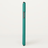 Coques Case-Mate iPhone Cheval Marin Turquoise (Dos/Droite)