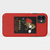 Coques Case-Mate iPhone Cheval mécanique avec Shell Oil (Dos (Horizontal))