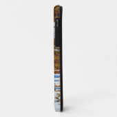 Coques Case-Mate iPhone Cheval miniature Brown et crème dans la neige. (Dos/Gauche)