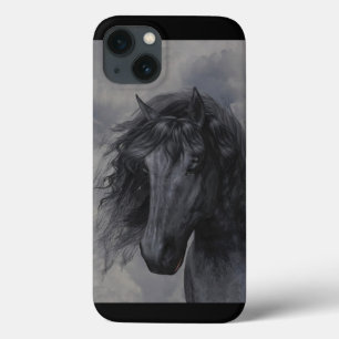 iPhone 13 Case Cheval noir