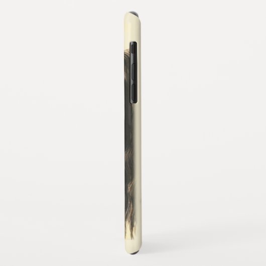 Coques Case-Mate iPhone Cheval noir Friésien (Dos/Gauche)