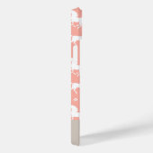 Coques Case-Mate iPhone Cheval Pêche Motif cavalier Nom personnalisé (Verso / Droite)