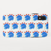 Coques Case-Mate iPhone cheval ravissant à la mâchoire (Dos (Horizontal))