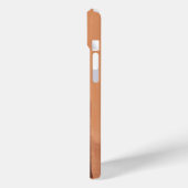 Coques Case-Mate iPhone CHEVAL ROUGE Antique Pink Monogramme (Verso / Gauche)